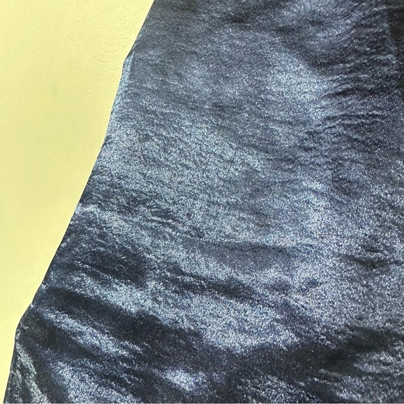 NWT Lumiere Shimmer Cami Navy Blue Dress - Picture 5 of 10